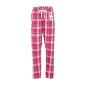 USC Trojans Women's Pink SC Interlock Haley Flannel Pajama Pant
